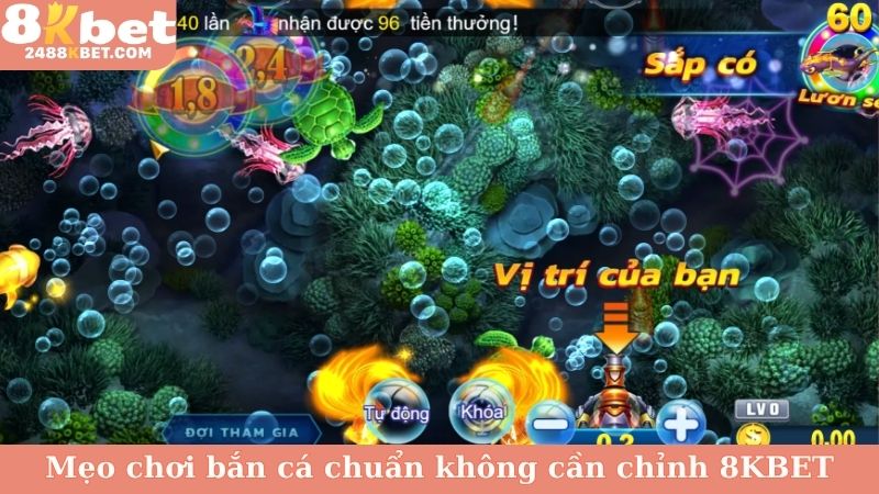 Mẹo chơi bắn cá chuẩn không cần chỉnh 8KBET
