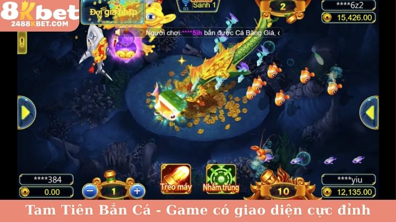 Tam Tiên Bắn Cá - Game có giao diện cực đỉnh
